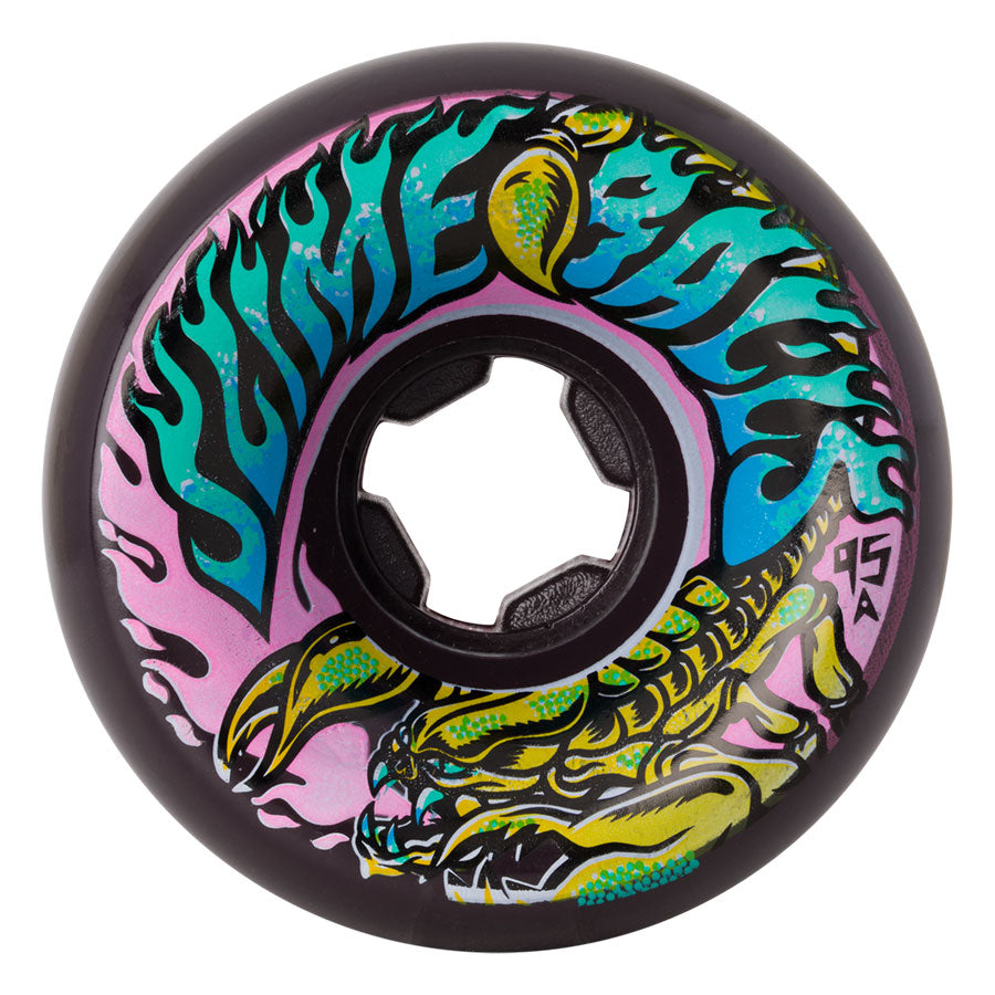 60mm Goooberz Vomits Black 95a Slime Balls Skateboard Wheels