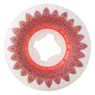 56mm Gardner Elite Mini Combo 101a OJ Skateboard Wheels White