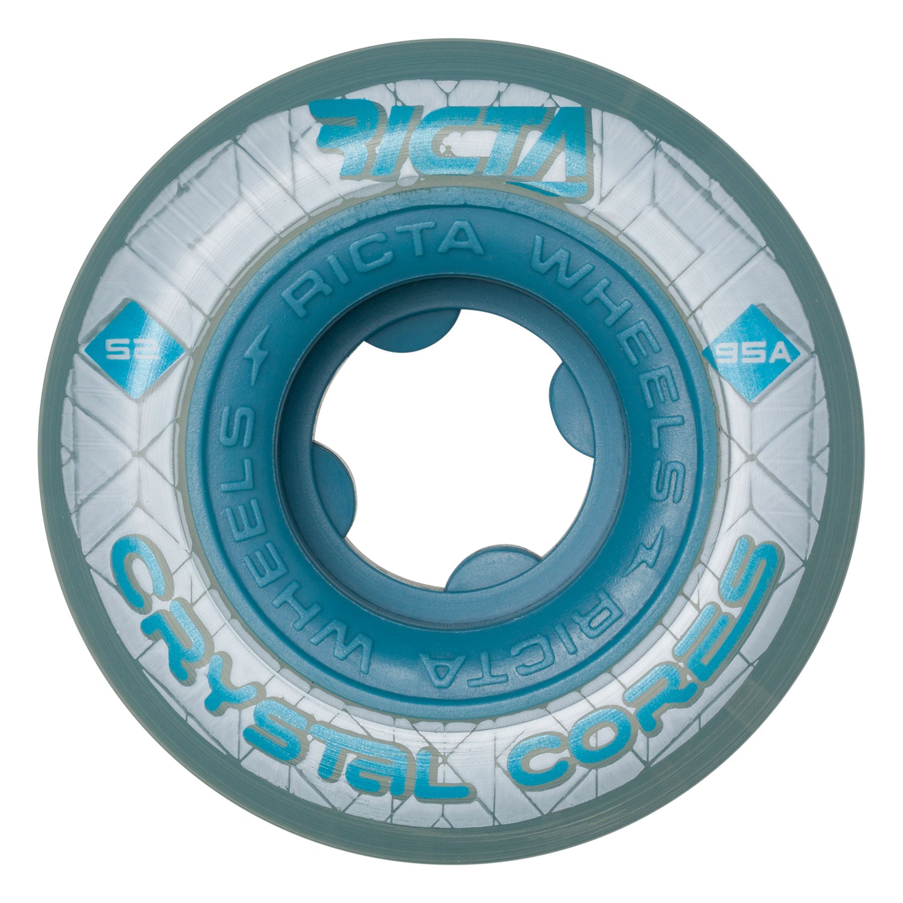 52mm Crystal Cores 95a | Ricta Skateboard Wheels Canada