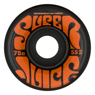 55mm Mini Super Juice Black 78a OJ Skateboard Wheels No Color